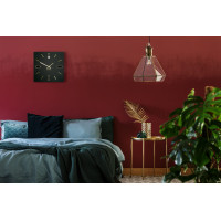 Nástenné hodiny Brilliant Flexistyle z118, 30cm zlatá